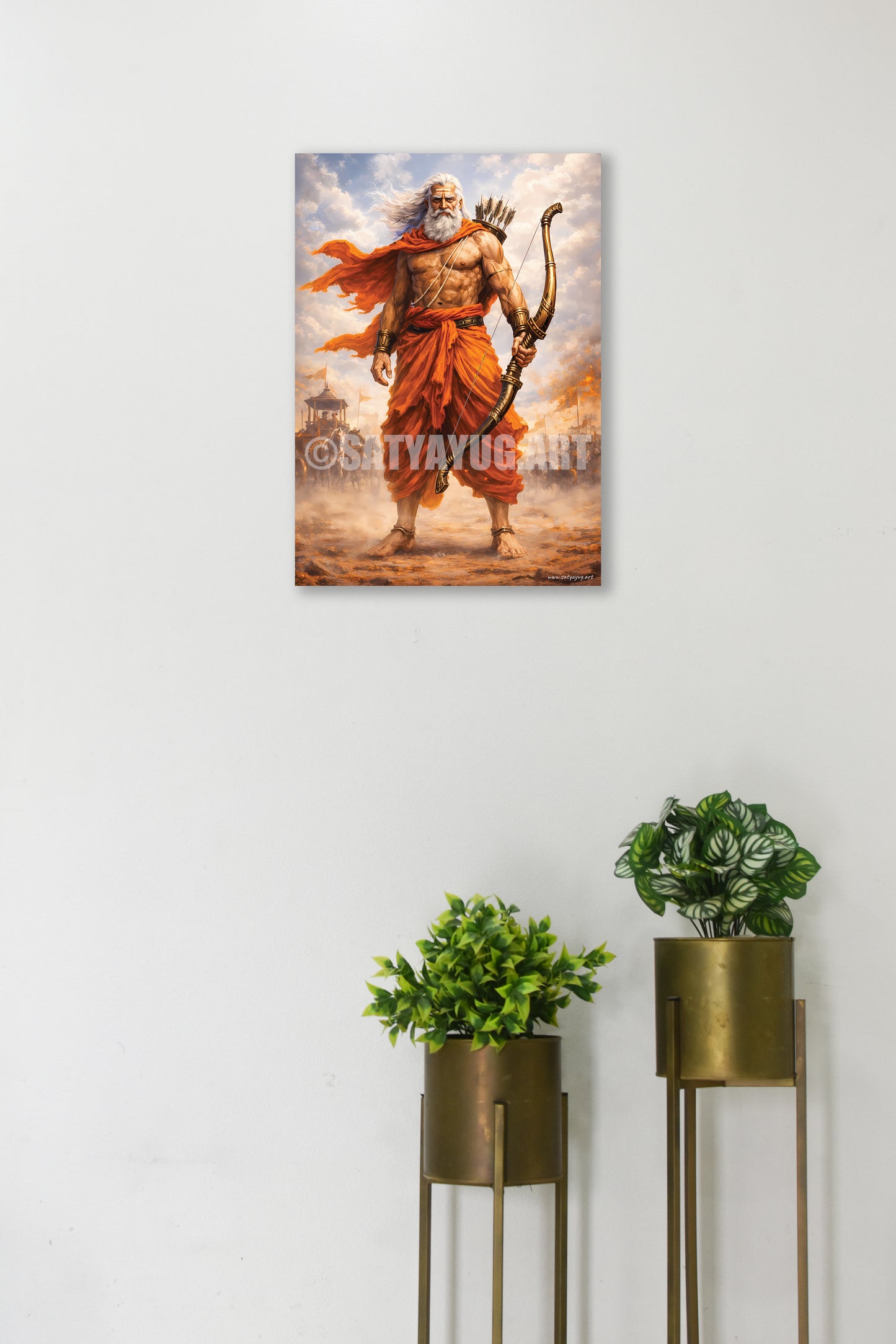 The Acharya Drona Poster | 'विद्या ही मेरा शस्त्र है' | Battle Form - 1 x 1.5 ft (Glossy)