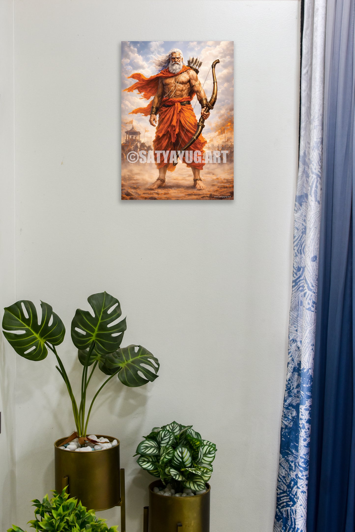 The Acharya Drona Poster | 'विद्या ही मेरा शस्त्र है' | Battle Form - 1 x 1.5 ft (Glossy)