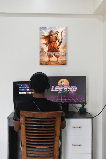 The Acharya Drona Poster | 'विद्या ही मेरा शस्त्र है' | Battle Form - 1 x 1.5 ft (Glossy)